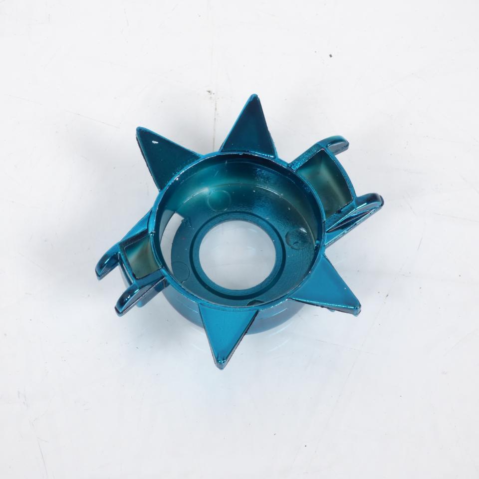 Capuchon de neiman en plastique bleu anodisé pour scooter Peugeot 50 Speedfight Neuf