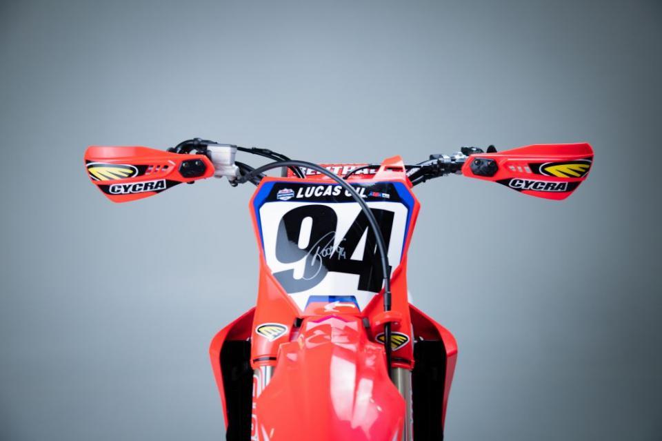 Plaque phare Cycra pour Moto Honda 450 Cr-F R 2017 à 2020 AV Neuf