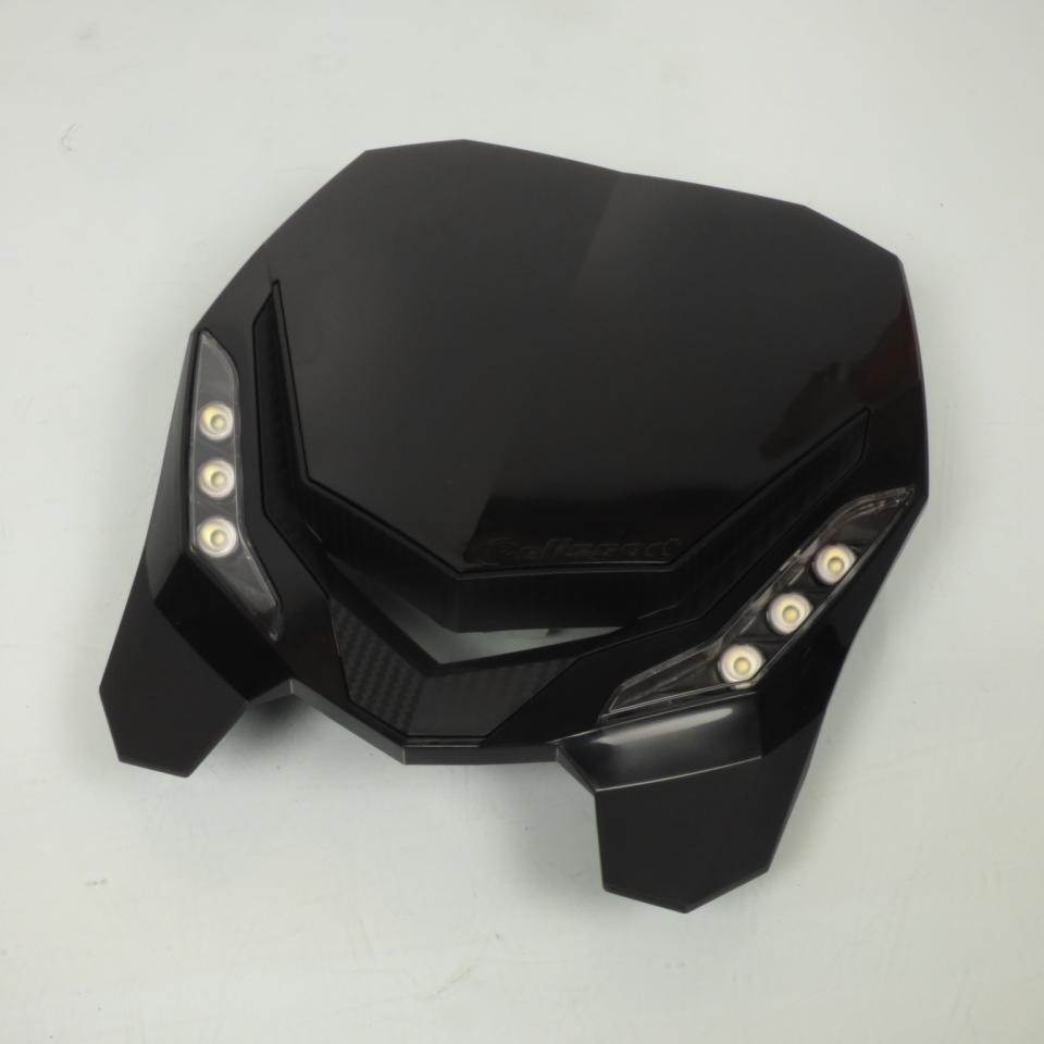 Plaque phare noire à LED Polisport E-BLAZE 8670800002 Neuf pour moto TT enduro