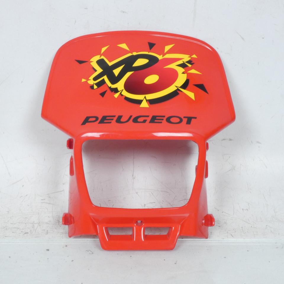 photo piece : Plaque phare->Peugeot XP6 Trail