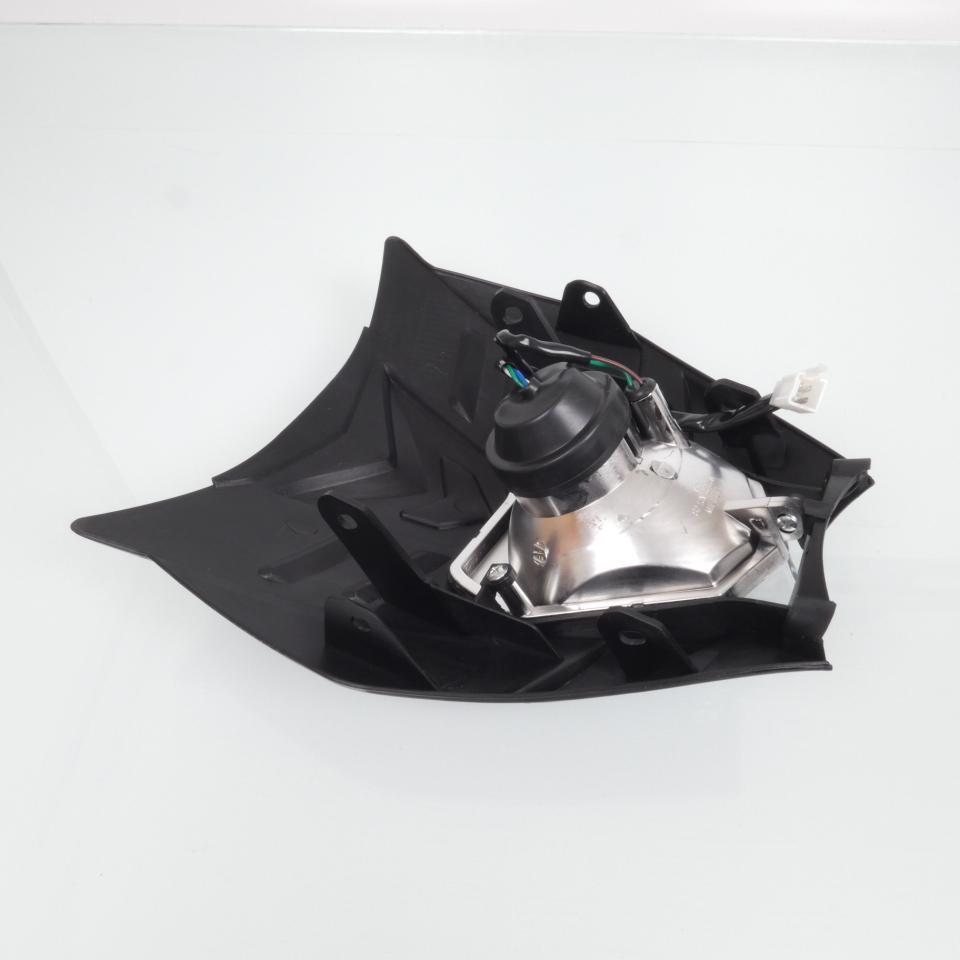 Plaque phare homologué One Felix noir pour moto TT optique 12V BA20D 35/35W Neuf