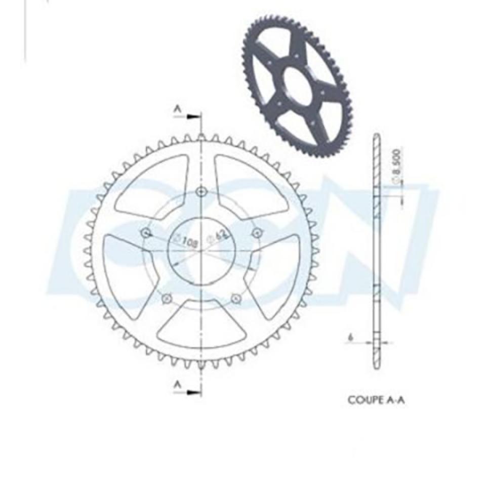 Couronne de transmission pour Peugeot XPS
