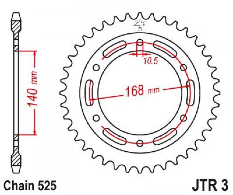 Couronne de transmission pour BMW F R