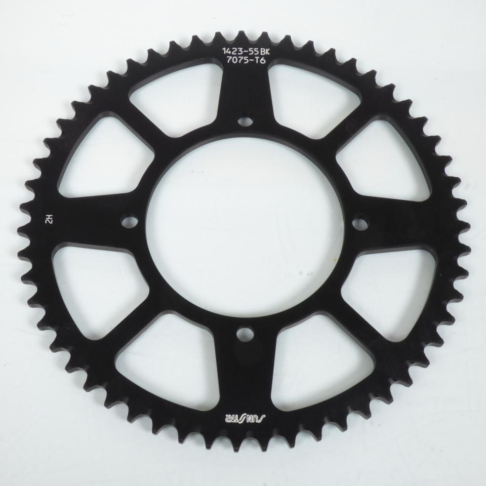 Couronne de transmission Sunstar pour Moto Suzuki 100 RM 2003 à 2004 55 dents / ARG Neuf