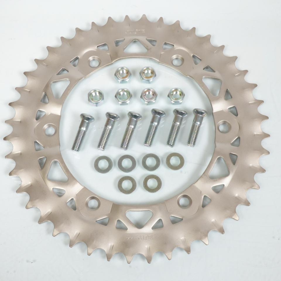 Couronne de transmission Sunstar pour Moto Kawasaki 250 KX F 2004 à 2020 44 dents / ARG Neuf
