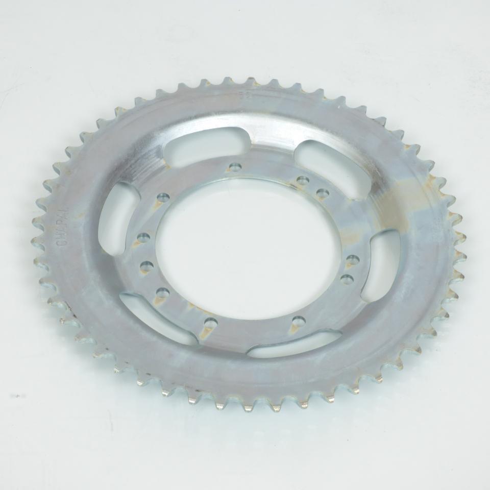Couronne de transmission pour mobylette Peugeot 103 52dts 415 alesage 94mm D15mm