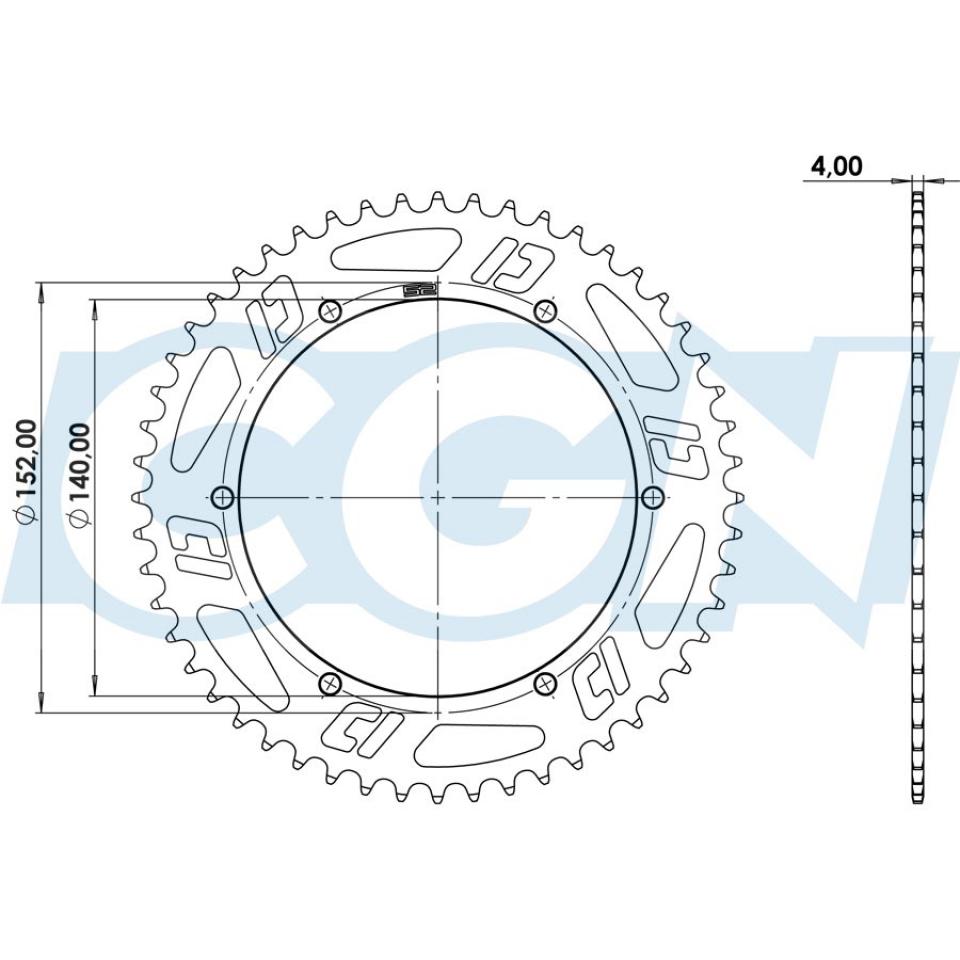 Couronne de transmission DOPPLER CYCLO pour Auto Neuf