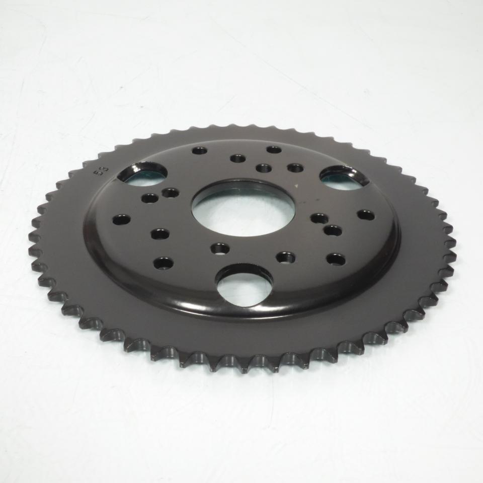 Couronne de transmission pour deux roues Derbi 50 Fenix 53 dents pas 420 Neuf