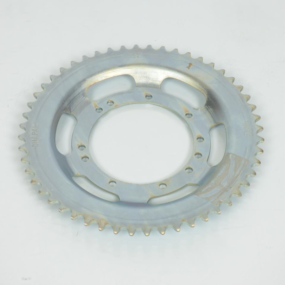 Couronne de transmission pour mobylette cyclomoteur 50 52 dents pas 415 alésage 94mm