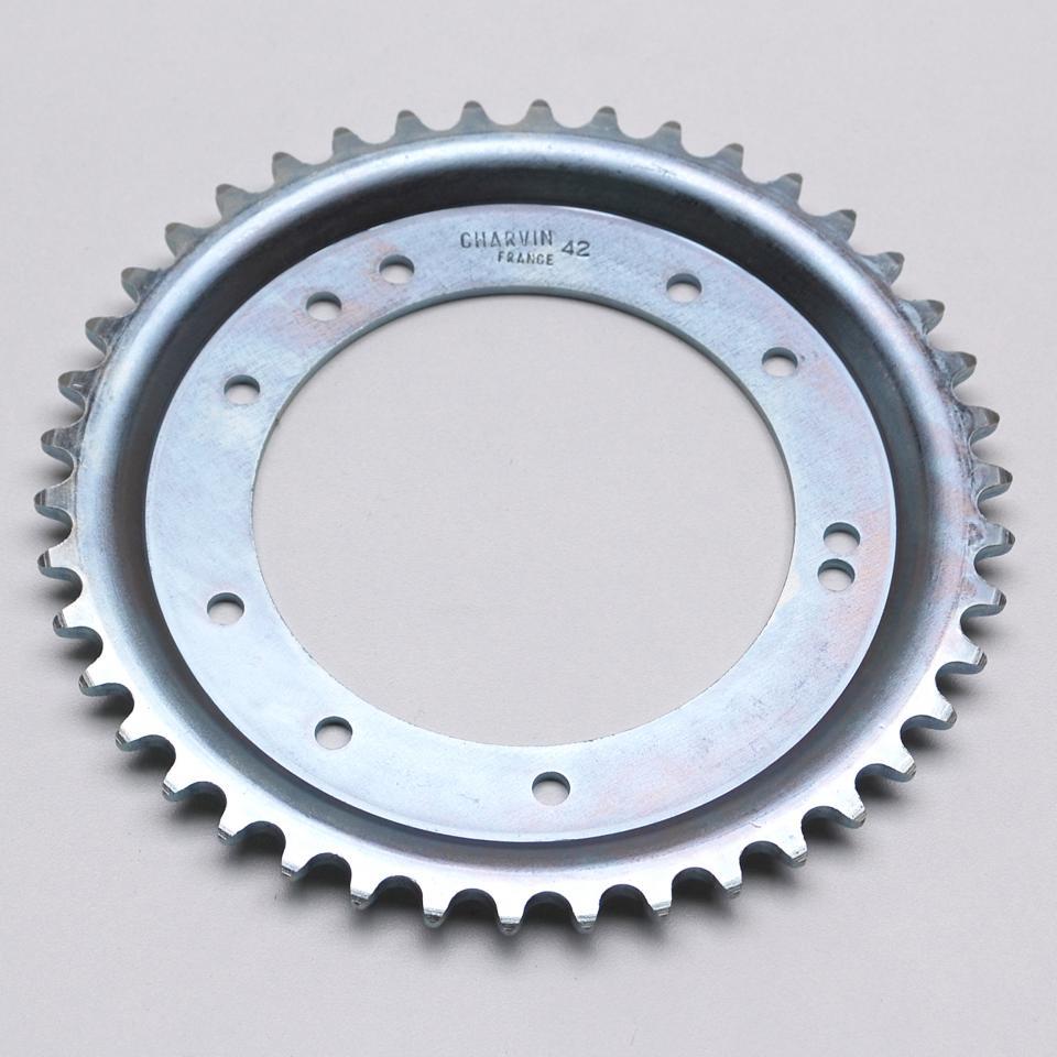 Couronne de transmission Teknix pour Mobylette MBK 50 51 42 dents pas 415 alésage 98mm Neuf