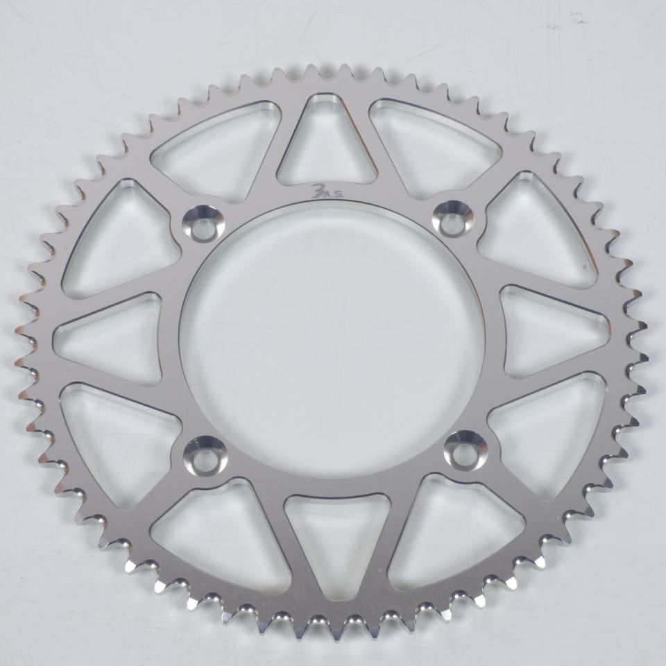 Couronne de transmission alu 55 dents pas 420 pour moto Honda 80 CR 1985 à 2002 Neuf