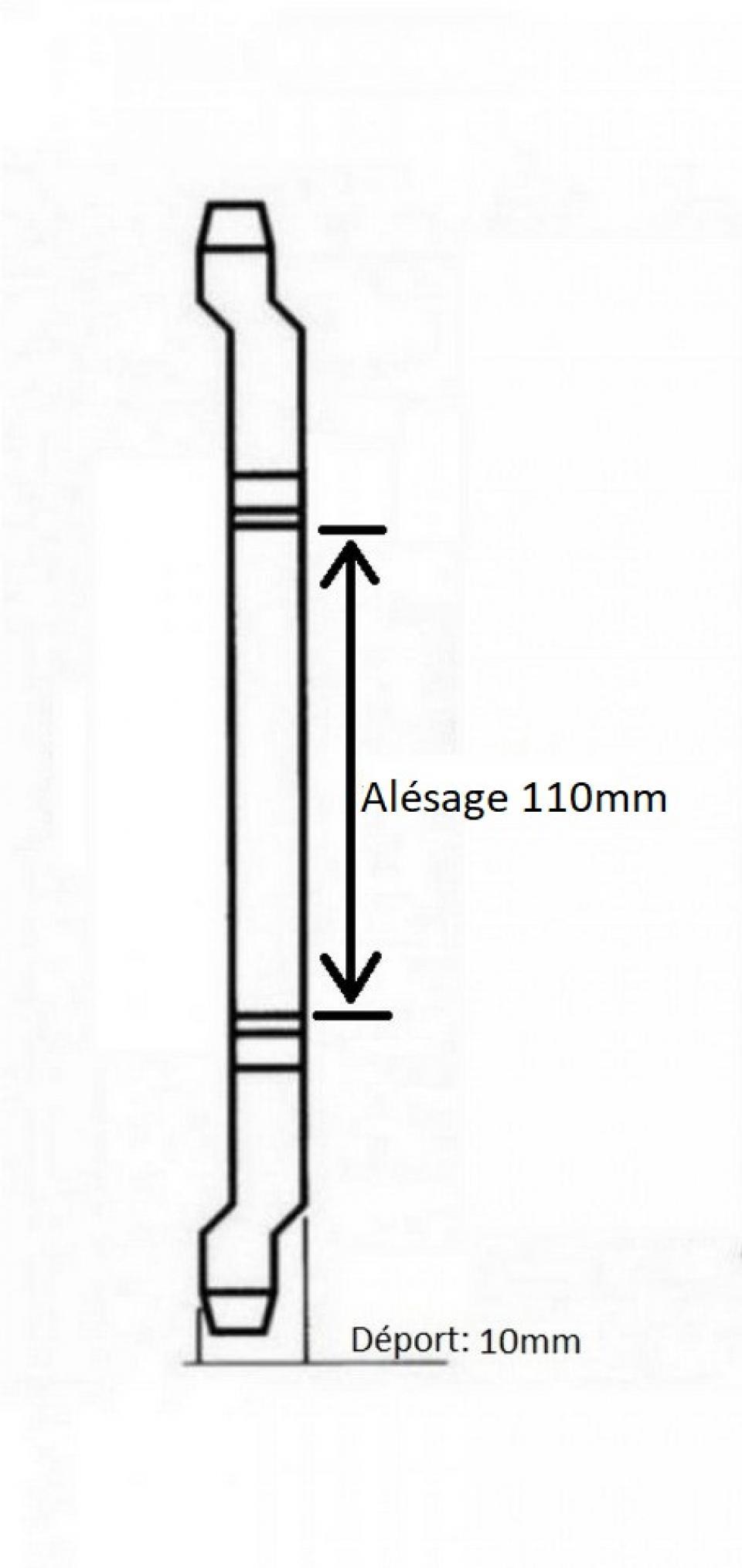 Couronne de transmission SELECTION P2R (Motorisé) pour Mobylette MBK 50 88 2060 à 2002 54 dents pas 415 alésage 110mm Neuf