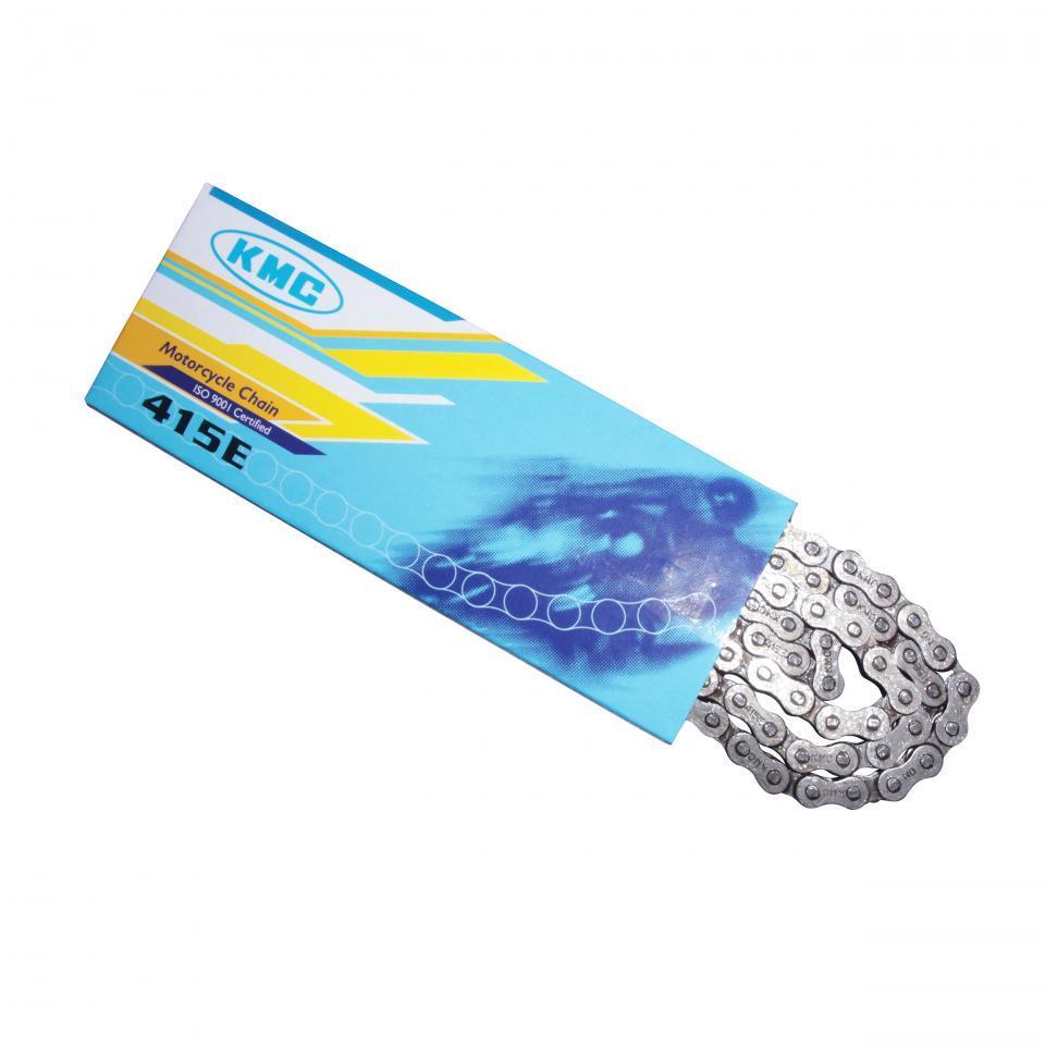 Chaîne de transmission KMC pour Mobylette MBK 50 51V 1978 à 2002 Pas 415 106 maillons Neuf