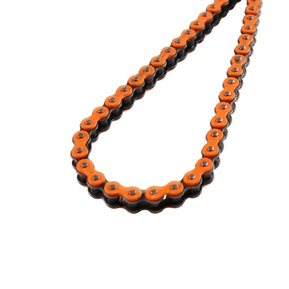 Chaîne de transmission Doppler pour Moto Sherco 50 Sm-R 2013 à 2017 138 maillons Pas 428 orange Neuf