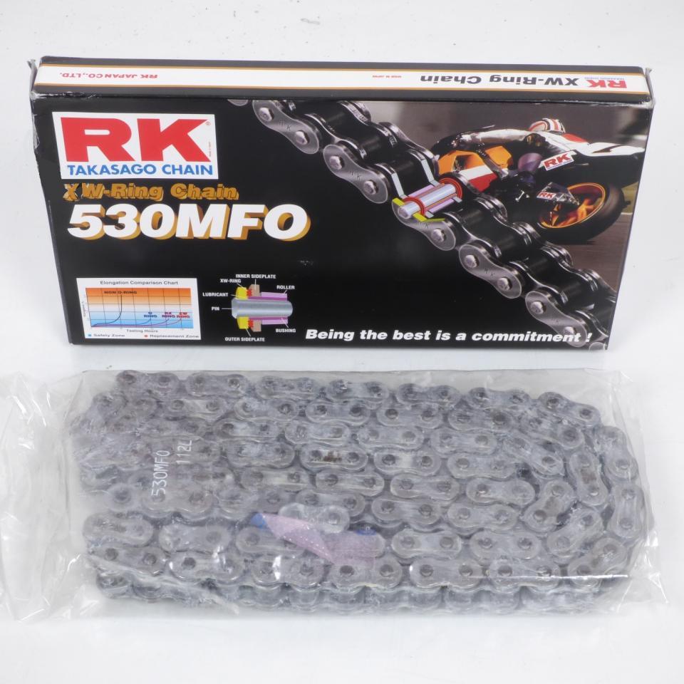 Chaîne de transmission RK pour moto Suzuki 600 GSF Bandit S / N 2000 à 2004 Neuf