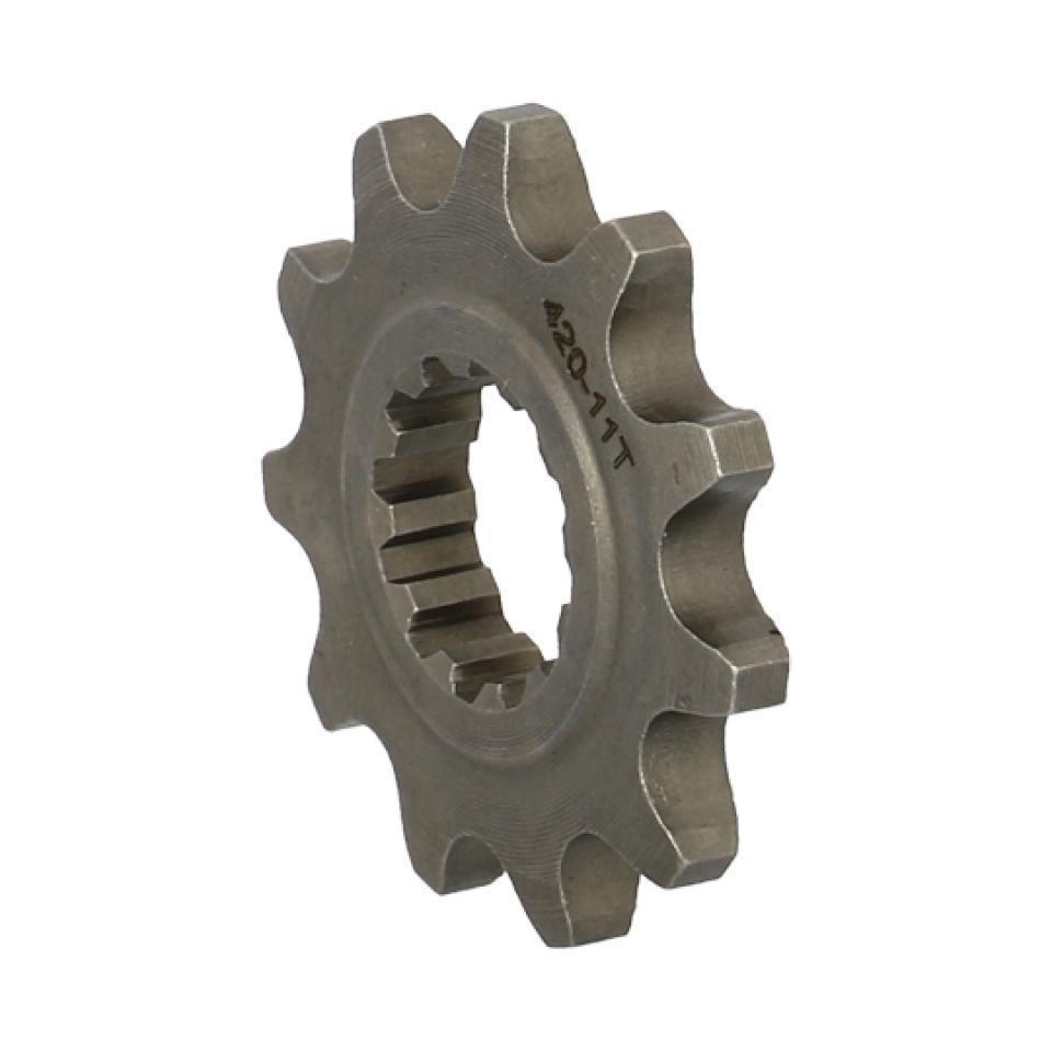 Pignon de sortie de boite 11 dts Pas 420 pour moto Peugeot 50 XP6 1997-2003 AM6
