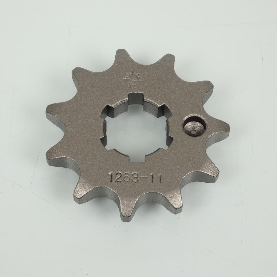 Pignon sortie de boite 11 dents pas 428 pour moto Scorpa 125 TY-S F 2004 à 2008
