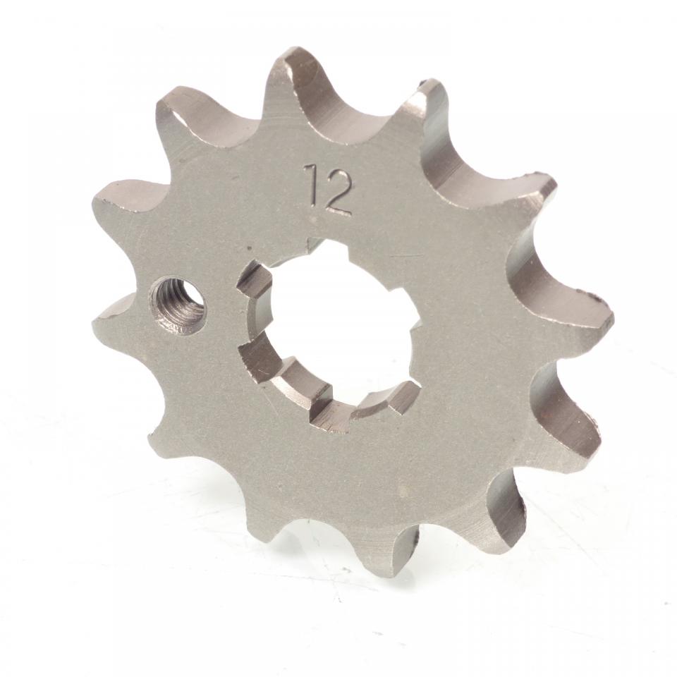 Pignon sortie de boite Sifam pour moto Kawasaki 80 Kx Grdes Roues 12 dts pas 428