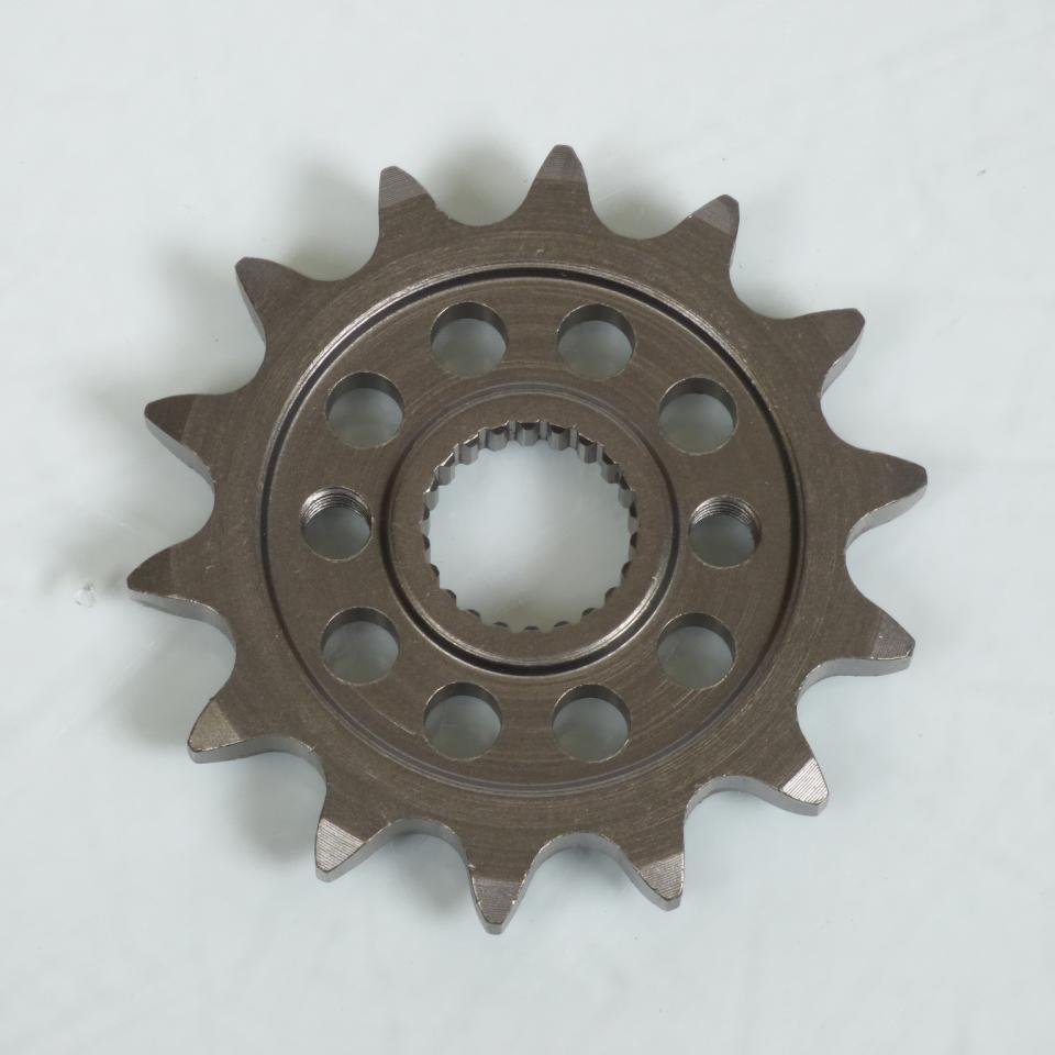 Pignon de sortie de boite Esjot pour Moto Honda 80 Cr R Grandes Roues 1986 à 1995 14 dents pas 420 Neuf