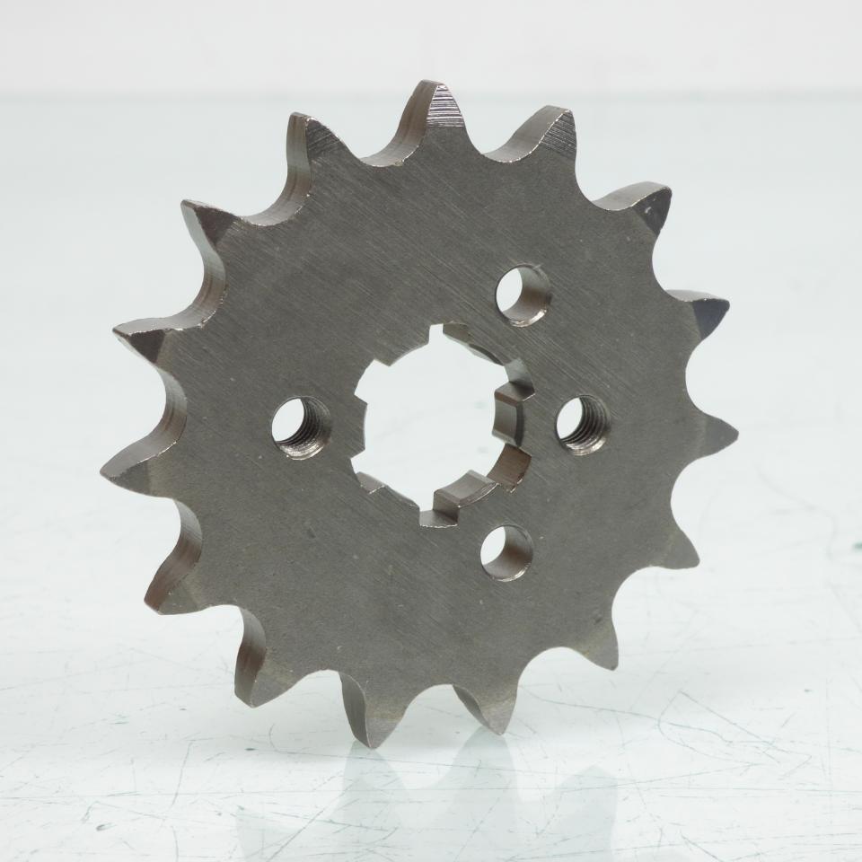 Pignon de sortie de boite Esjot pour Moto Kawasaki 125 Kdx Sr 1990 à 2003 15 dents pas 428 Neuf