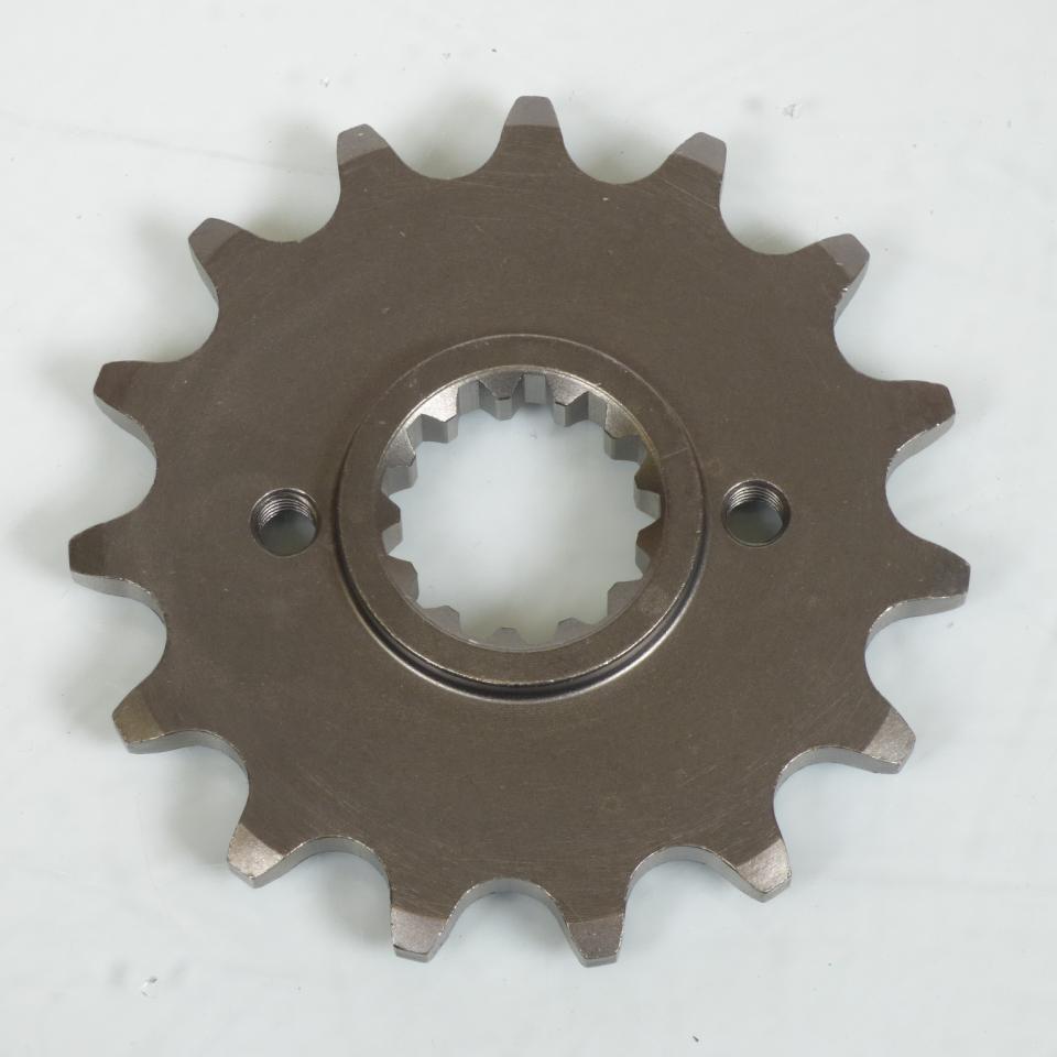 Pignon de sortie de boite Esjot pour Moto Kawasaki 250 KLR 1985 à 2000 15 dents pas 520 Neuf