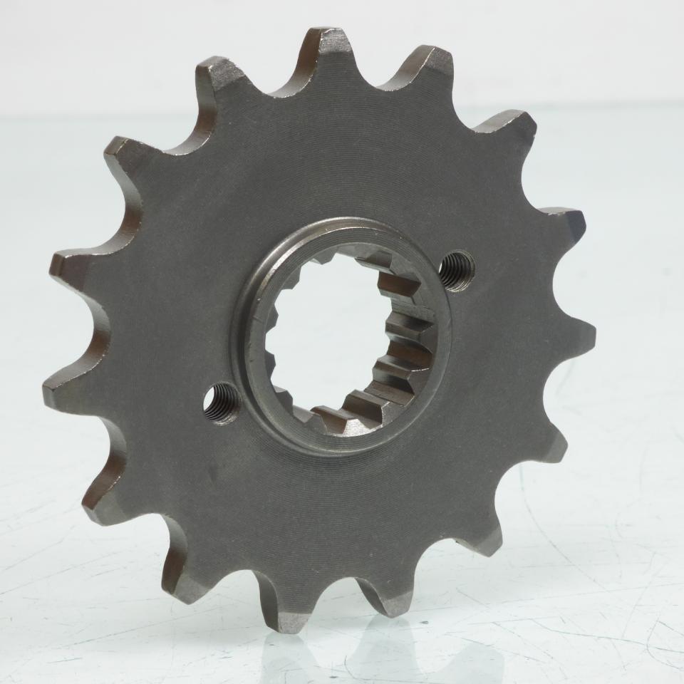 Pignon de sortie de boite Esjot pour Moto Kawasaki 650 KLR Tengai 1990 à 1992 15 dents pas 520 Neuf