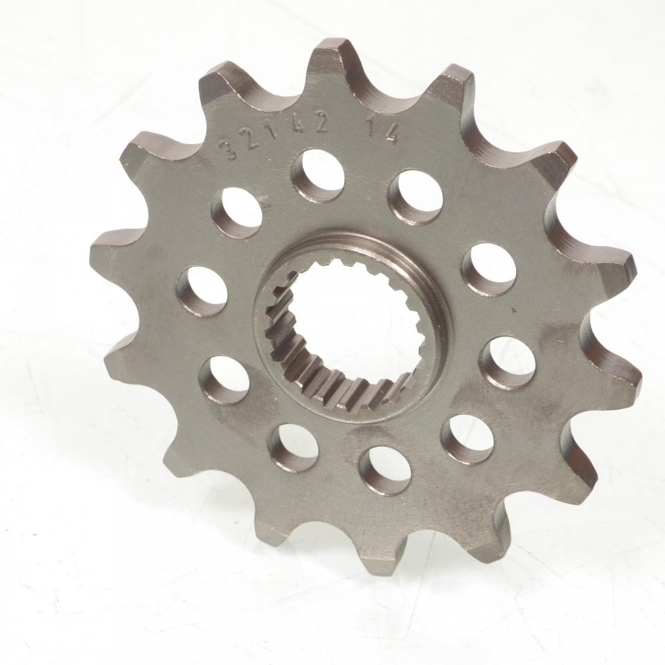Pignon de sortie de boite Esjot pour moto 14 dts pas 520 / 50-32142-14S Neuf