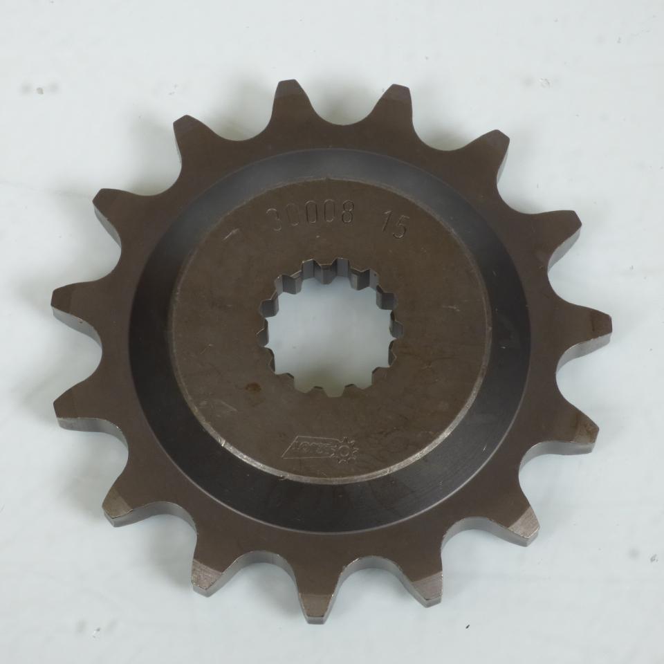 Pignon de sortie de boite Esjot pour Moto Kawasaki 750 GPZ Unitrak 1983 à 1985 15 dents pas 630 Neuf
