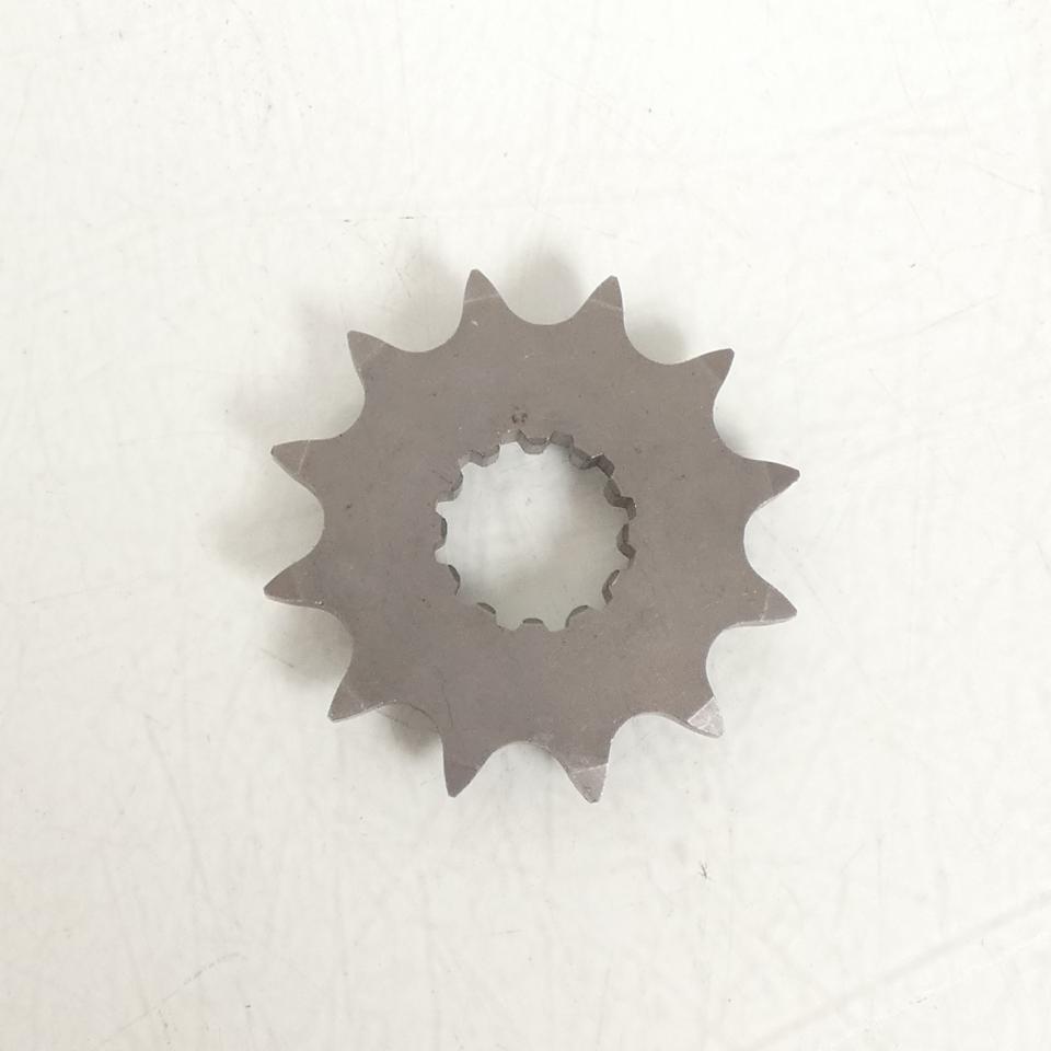 Pignon de sortie de boite FE pour moto moteur Minarelli 50 AM6 12 dents pas 420 / E1411.12 Neuf