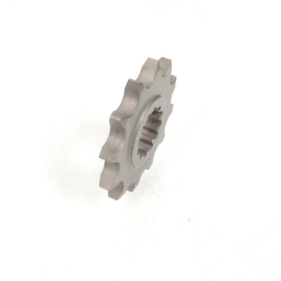 Pignon de sortie de boite FE pour moto moteur Minarelli 50 AM6 12 dents pas 420 / E1411.12 Neuf