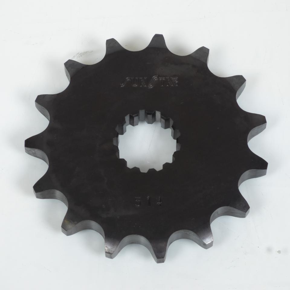 Pignon de sortie de boite Sunstar pour Moto Suzuki 400 Gsx F 1983 à 1988 15 dents / AVG Neuf