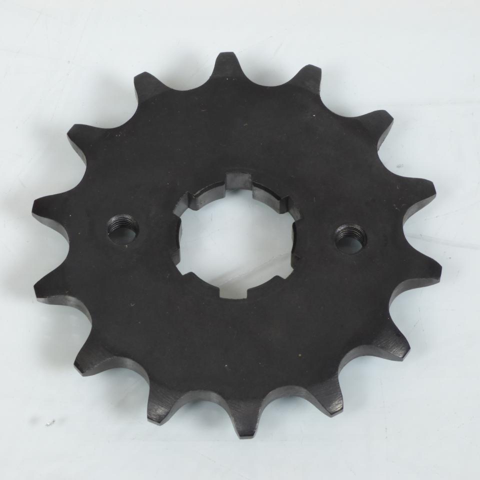 Pignon de sortie de boite Sunstar pour Moto Yamaha 350 TT 1986 à 1995 14 dents / AVG / Avec étrier AR Neuf