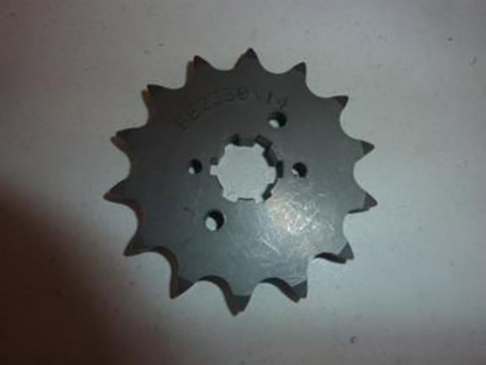 Pignon de sortie de boite Sifam pour Moto Derbi 50 Senda Sm Drd Edition 2004 à 2005 14 dents pas 420 Neuf