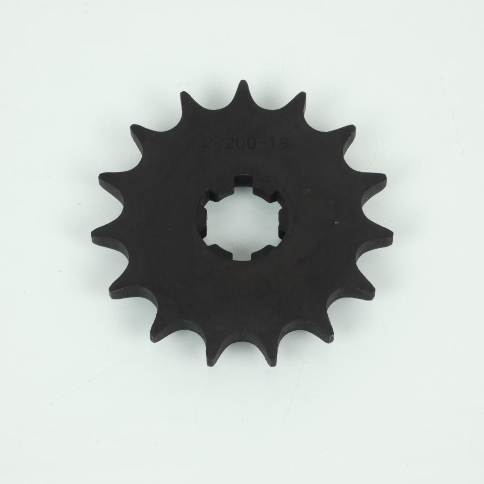Pignon sortie boite Afam pour moto Suzuki 80 RM 1996 à 2000 15 dents P 428 Neuf