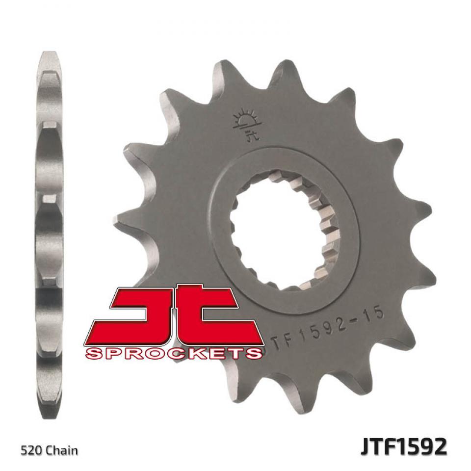 Pignon sortie boite JT Sprockets pour quad Yamaha 450 Yfz R JTF1592.14 14dts 520