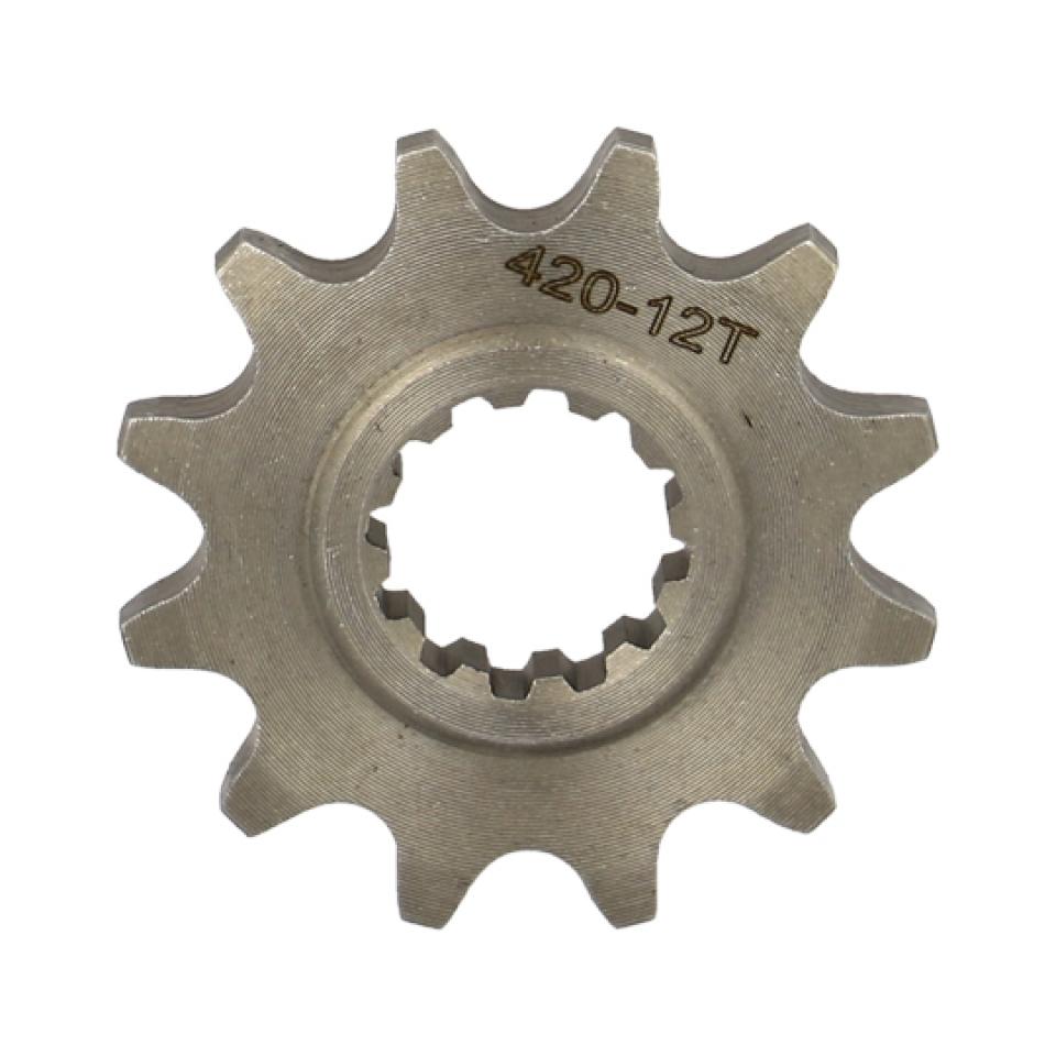 Pignon de sortie de boite Teknix pour Moto Beta 50 RR motard 2013 à 2018 15 dents pas 420 Neuf