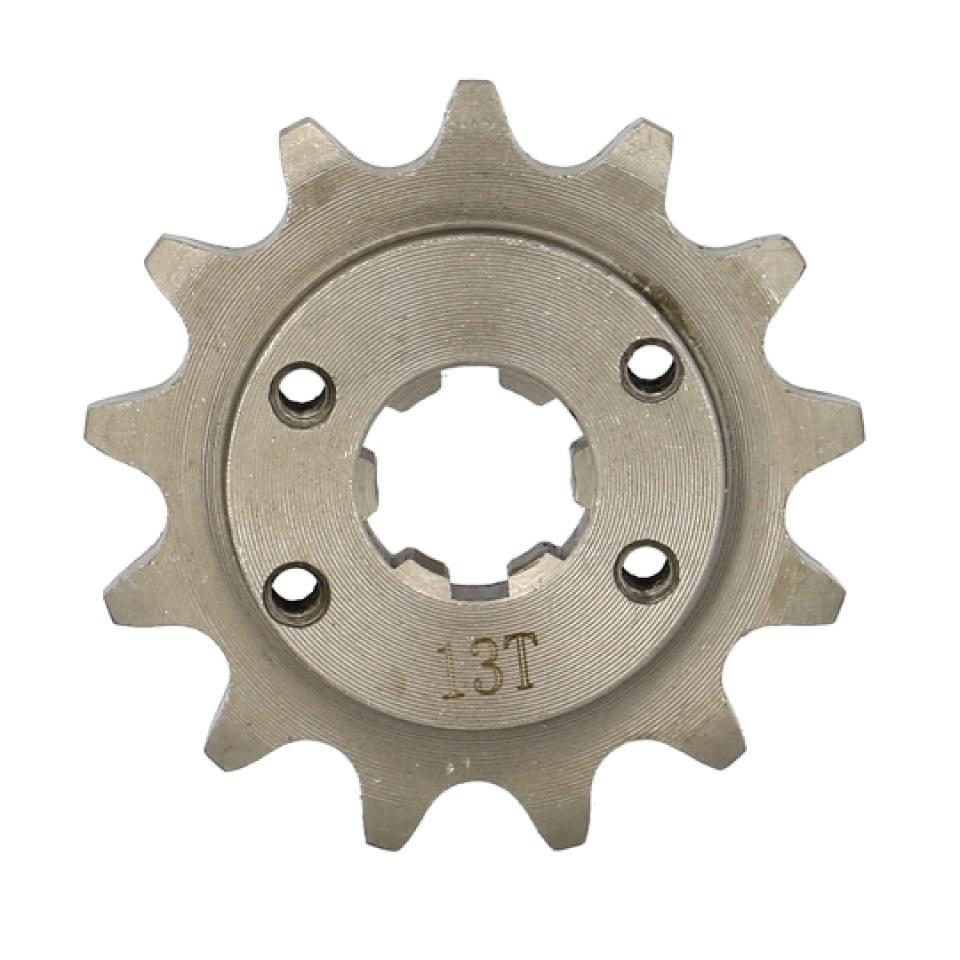Pignon de sortie de boite Teknix pour Moto Derbi 50 Senda 1999 13 dents pas 420 Neuf