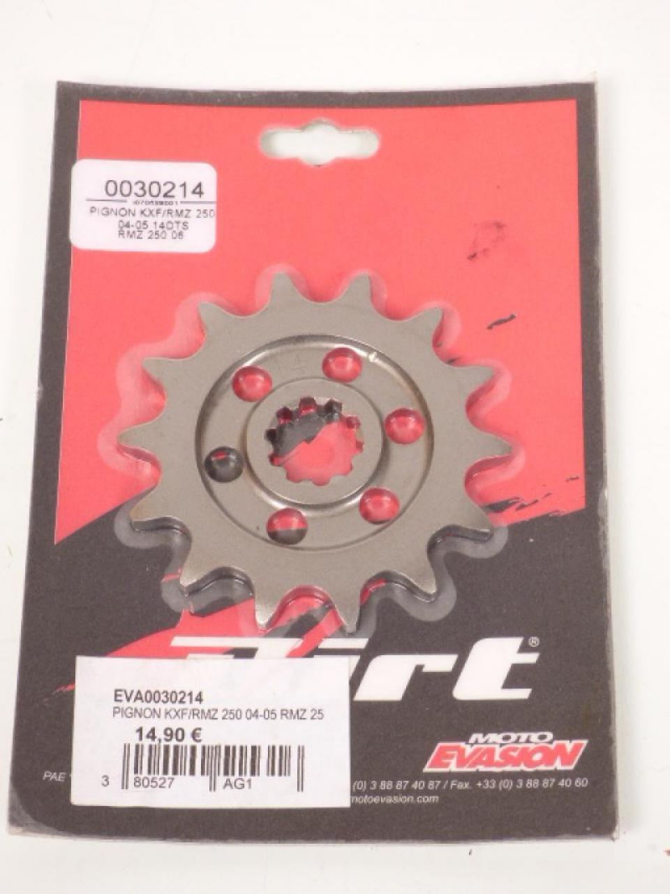 Pignon de sortie de boite pour Moto Kawasaki 250 KXF 2004 à 2006 30214 Neuf