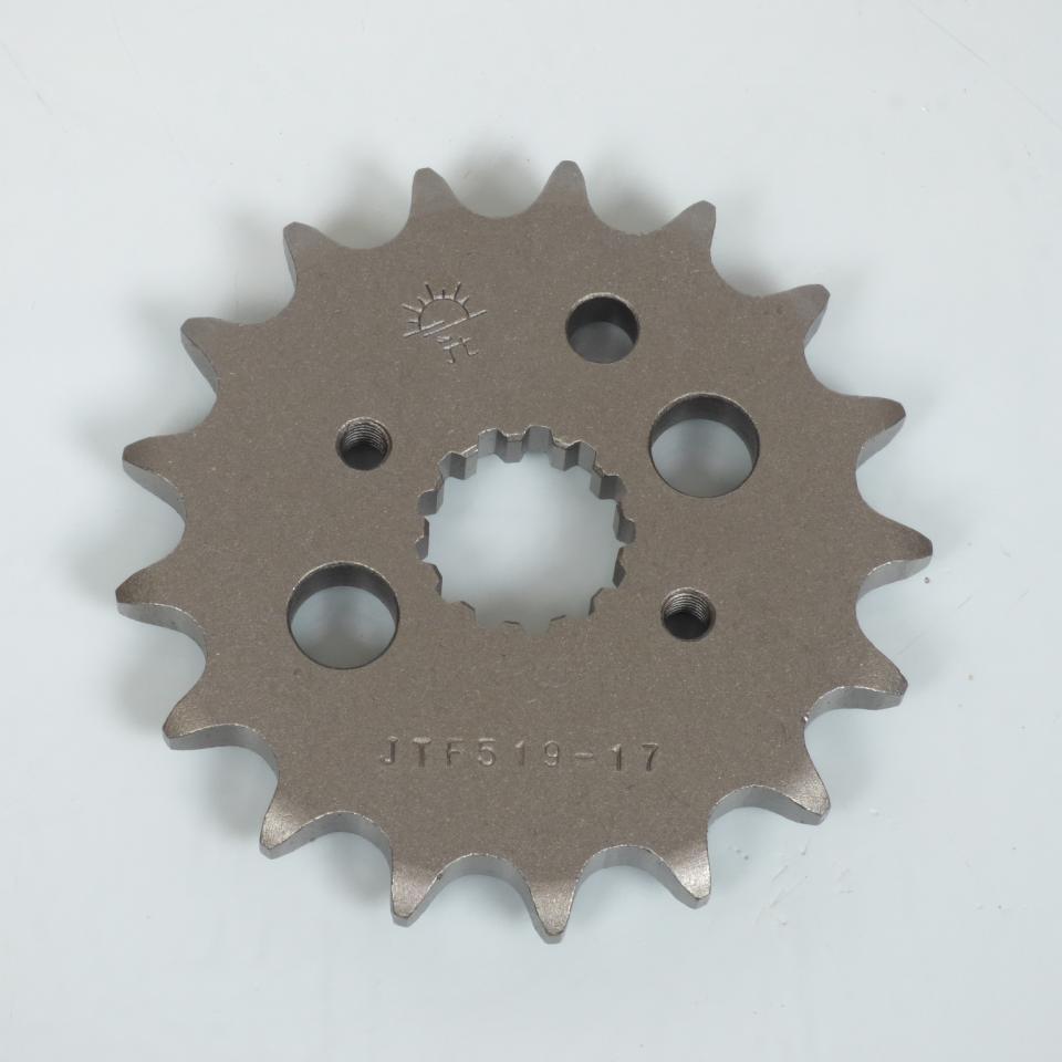 Pignon de sortie de boite JT Sprockets pour Moto Kawasaki 800 VN Vulcan 1997 à 2005 JTF519.17 / 17 dents pas 530 tyoe 519 Neuf