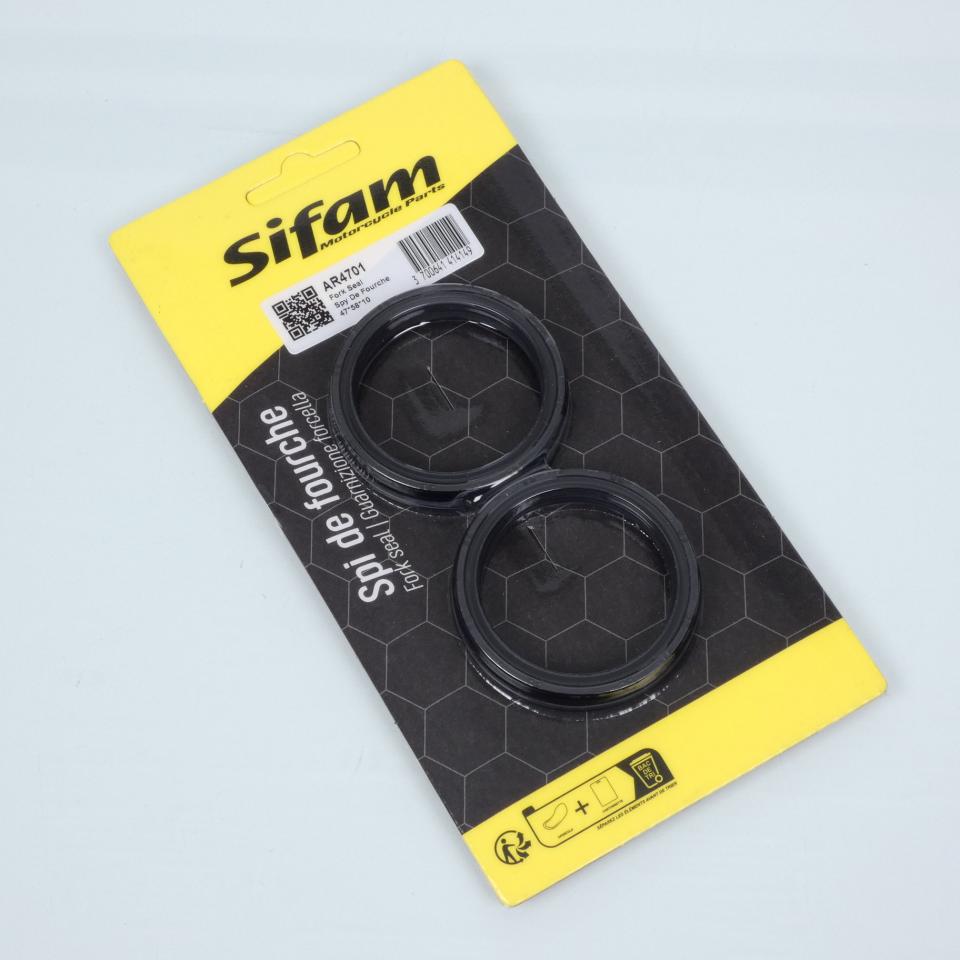 Joint spi de fourche Sifam pour Moto Honda 250 Cr-F R 2004 à 2009 47x58x10mm Neuf