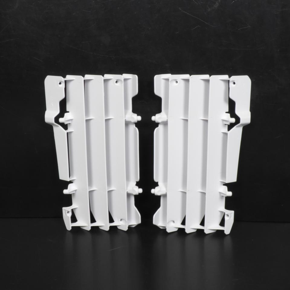 Grille protection radiateur blanc pour moto Beta 250 RR Enduro 2T 2013 à 2019