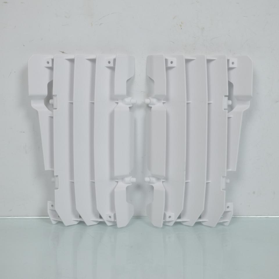 Grille protection radiateur blanc pour moto Beta 250 RR Enduro 2T 2013 à 2019