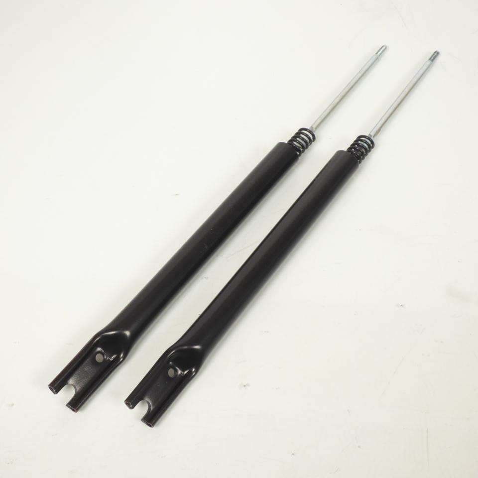 Paire de fourreaux de fourche noir avec ressort pour mobylette Peugeot 103 MVL