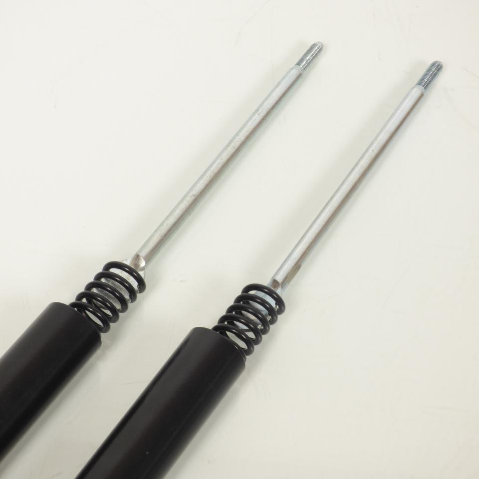 Paire de fourreaux de fourche noir avec ressort pour mobylette Peugeot 103 MVL
