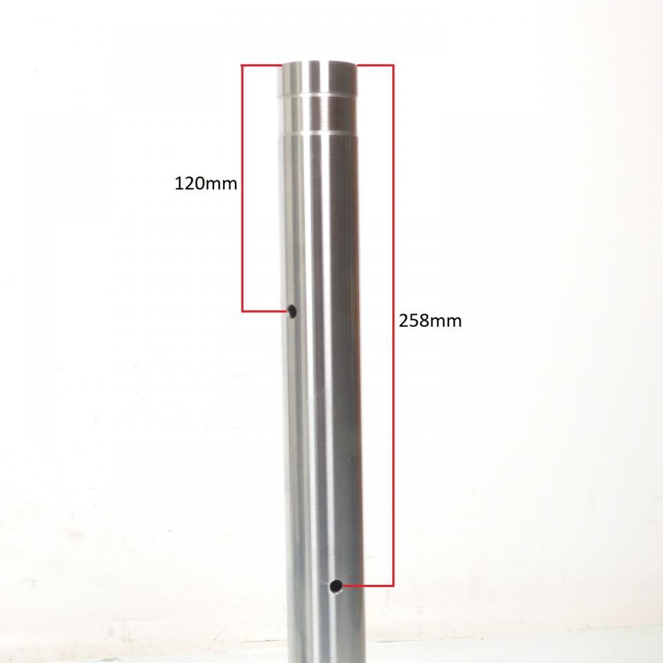Tube de fourche Tarozzi pour moto Kawasaki 800 Z 2013-2017 Ø41mm L527mm droit cote cartouche