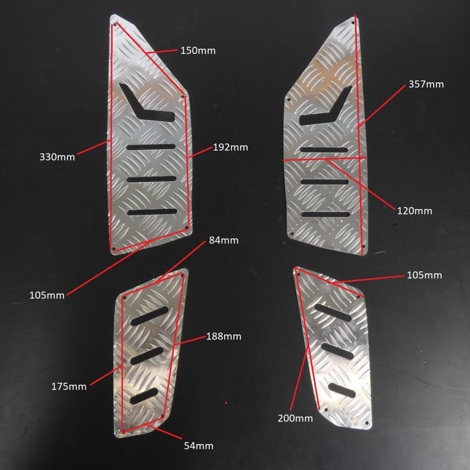 Protection de marche pied P2R pour Scooter Yamaha 530 Tmax 2012 à 2020 Neuf
