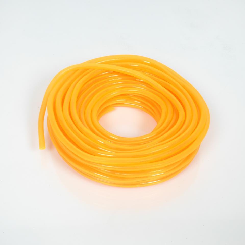 Durite essence Replay orange transparent 5x9mm x 20m pour moto 50 à boite cyclo