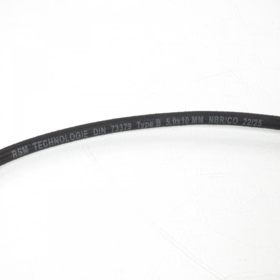 Durite essence RSM pour deux roues 5x10mm x 5m NBR textile Neuf