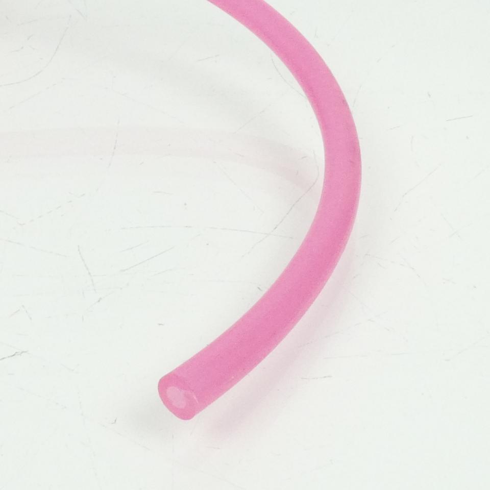 Durite essence carburant RSM pour deux roues moto auto 4x7mm x 10m rose Neuf