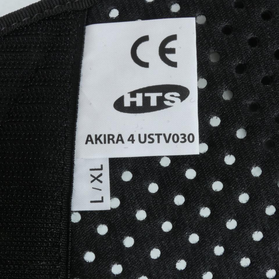 Protection dorsale moto 4 lombaires ULTIMATE STUFF AKIRA 4 pour motard taille L ULTUSTV030-99L